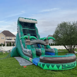 22' Singe Lane Waterslide