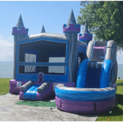 Purple Combo Bounce House